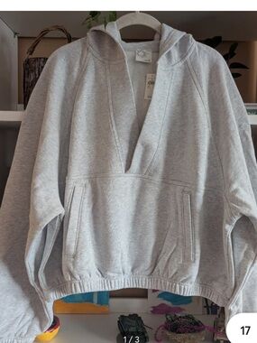 Offline by Aerie Throwback V-Neck Hoodie